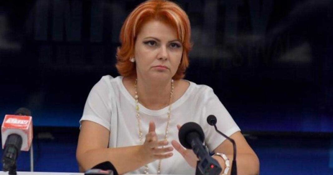Olguța Vasilescu, primarul Craiovei și vicepreședinte PSD, la conferința județeană din Caraș-Severin unde a răspuns în scandalul Grindeanu-Gheorghiu, octombrie 2025