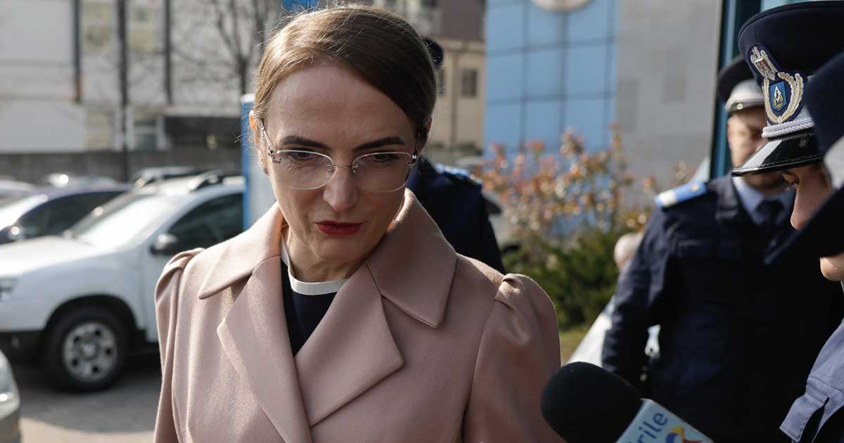 Lia Savonea, președinta Înaltei Curți de Casație și Justiție, la sediul instanței supreme din București, noiembrie 2025