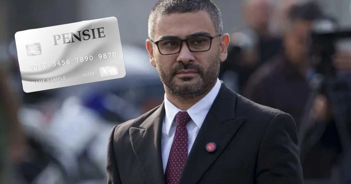 Florin Manole, ministrul Muncii, prezintă planul de trecere la plata pensiilor pe card pentru economisirea a 100 milioane lei anual, noiembrie 2025