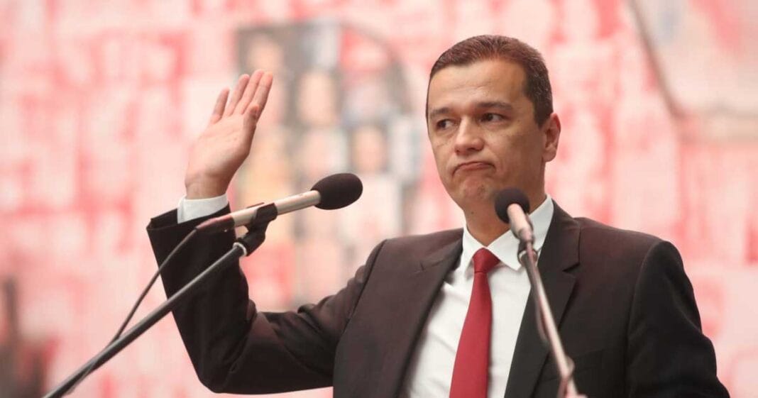 Sorin Grindeanu și Ilie Bolojan în dezacord la o ședință oficială a coaliției de guvernare din România, noiembrie 2025