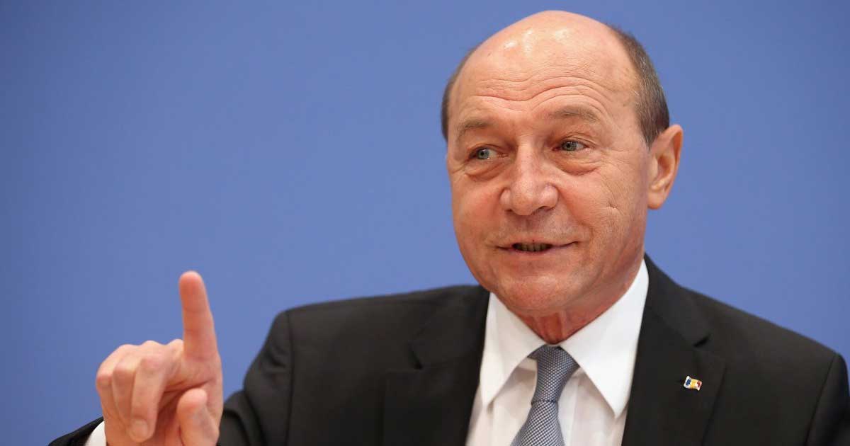 Traian Băsescu oferă declarații despre candidații la alegerile pentru Primăria Capitalei din decembrie 2025