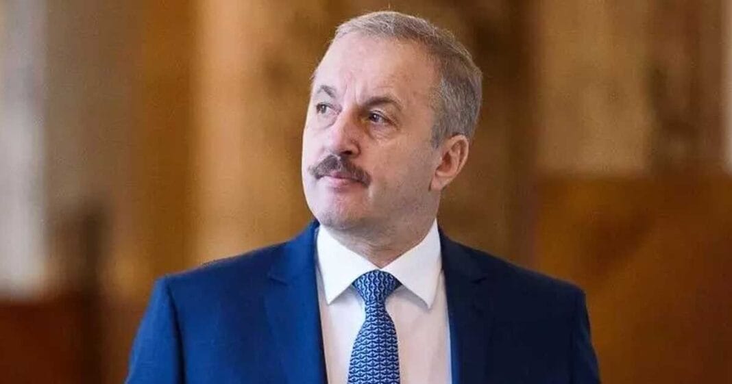 Vasile Dîncu, europarlamentar și vicepreședinte PSD, la eveniment politic în România, noiembrie 2025