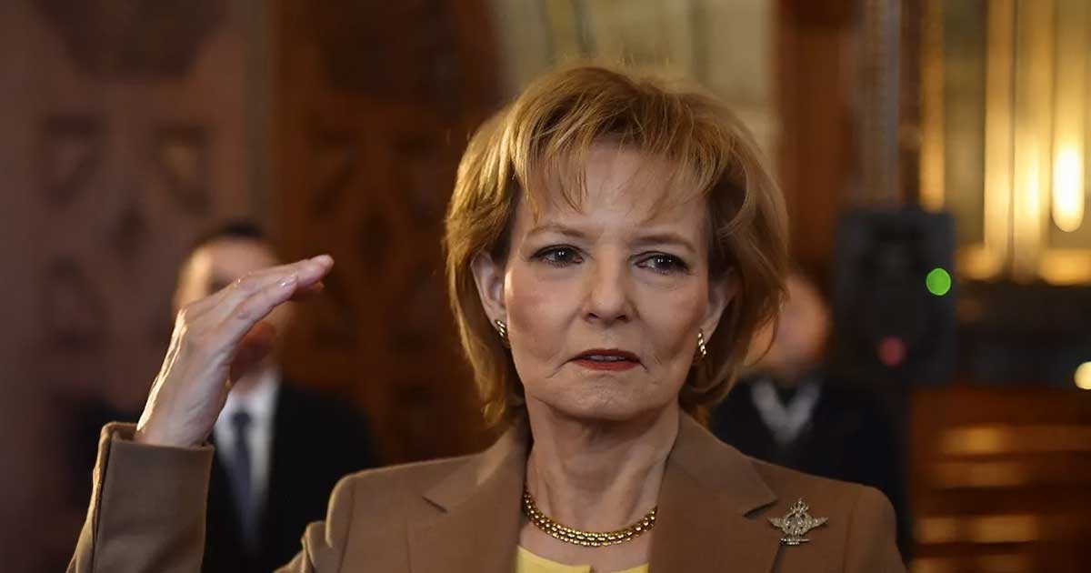 Majestatea Sa Margareta, Custodele Coroanei României, la Seara regală pentru Corpul diplomatic la Palatul Regal din București, decembrie 2025