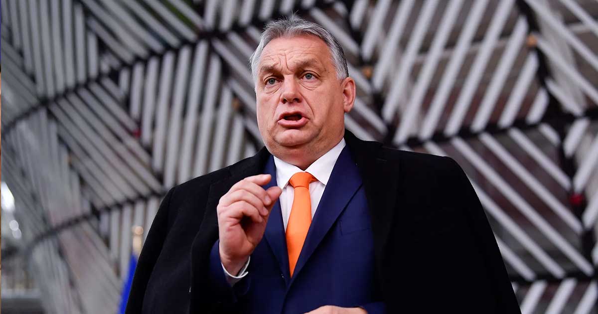 de ce rusia e de neinvins in razboaie viktor orban prezinta date istorice 614930 Viktor Orban, prim-ministrul Ungariei, în timpul mitingului anti-război de la Szeged unde a criticat politica UE față de Rusia, decembrie 2025