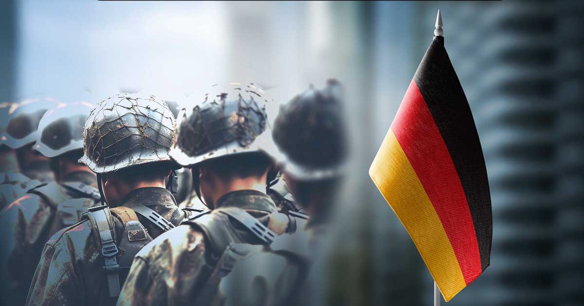Soldați germani Bundeswehr în timpul exercițiului militar Red Storm Bravo, noiembrie 2025, pregătiri pentru OPLAN DEU