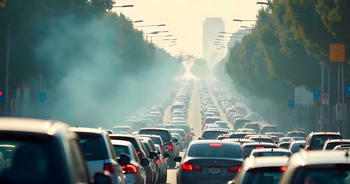 Vehicule în trafic pe o stradă din România în contextul noilor măsuri de impozitare bazate pe norma de poluare, decembrie 2025