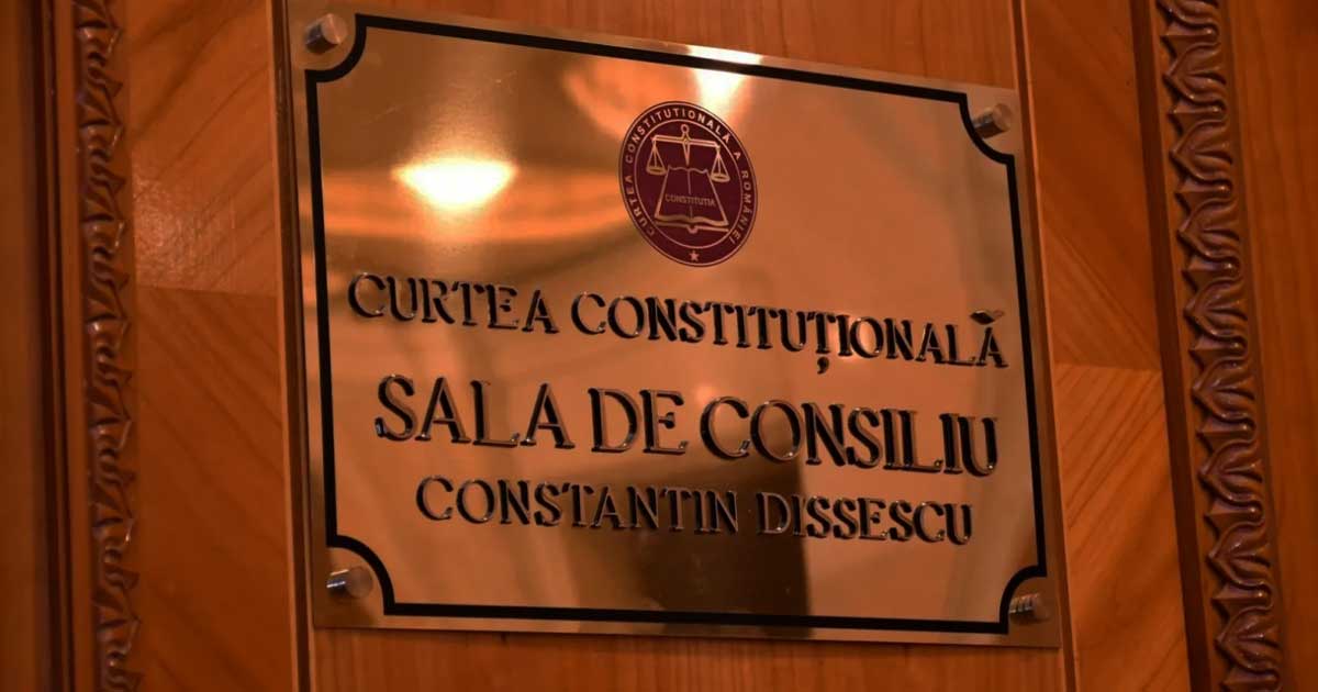 Sediul Curții Constituționale a României unde cei patru judecători CCR au blocat deliberările pe pensiile magistraților invocând încălcări procedurale, decembrie 2025
