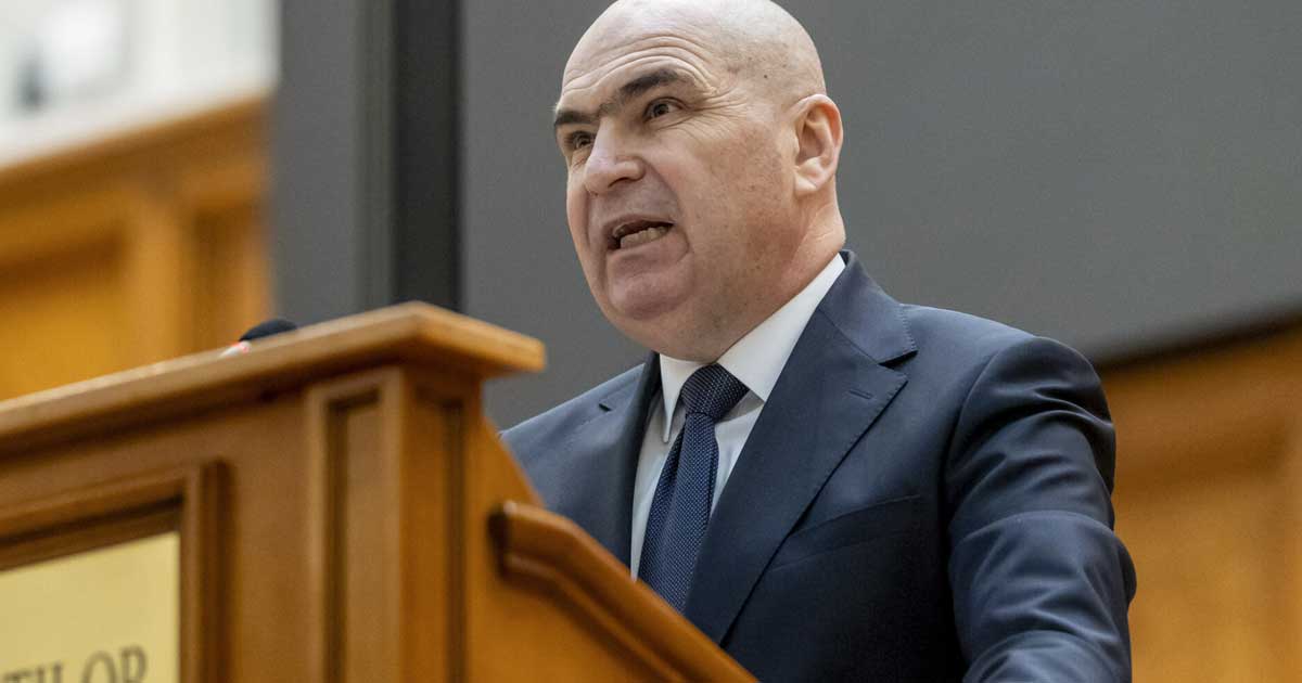 Ilie Bolojan anunță formarea Comitetului pentru reformarea justiției la conferința de presă de la București, decembrie 2025