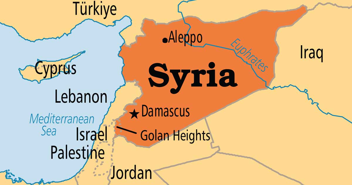 Forțe de securitate siriene în timpul unei operațiuni antiteroriste împotriva ISIS în apropierea Damascului, decembrie 2025