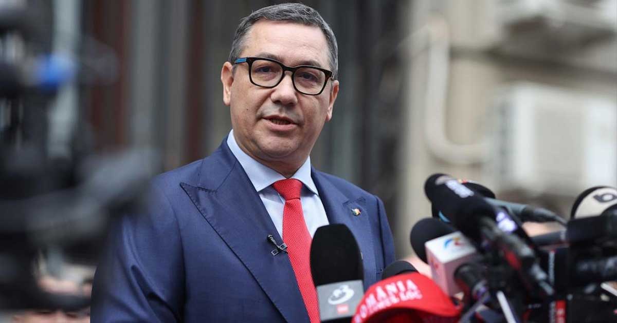 Victor Ponta în cadrul unei intervenții la România TV, decembrie 2025