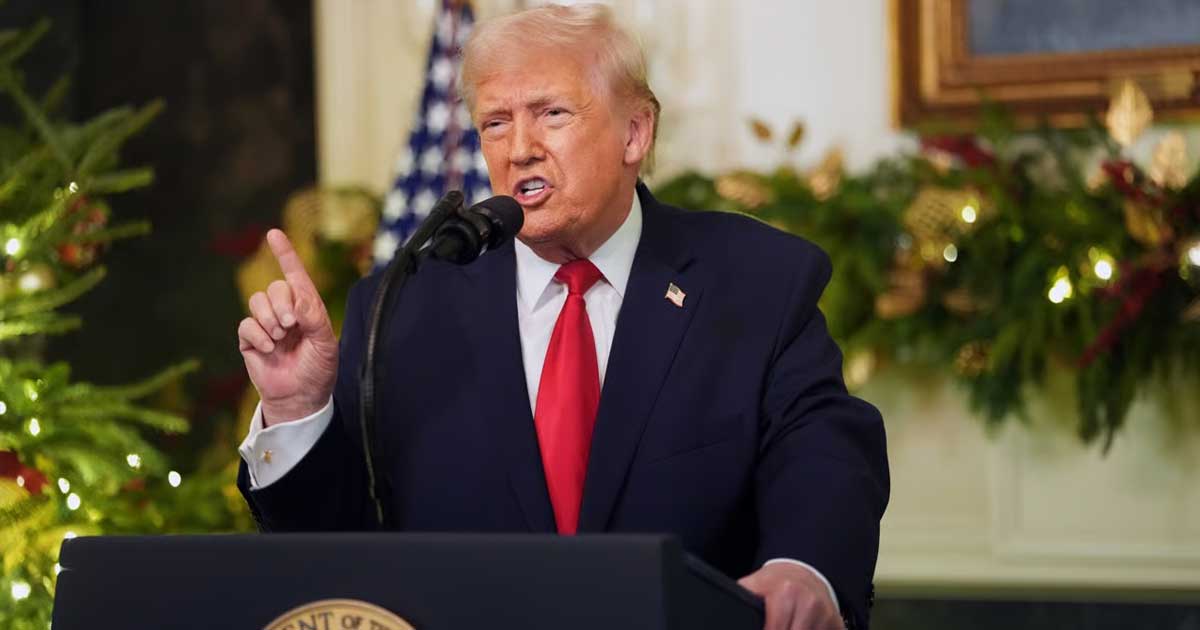 Donald Trump anunță acordul de finanțare a guvernului SUA pentru evitarea shutdown-ului, Washington, ianuarie 2026