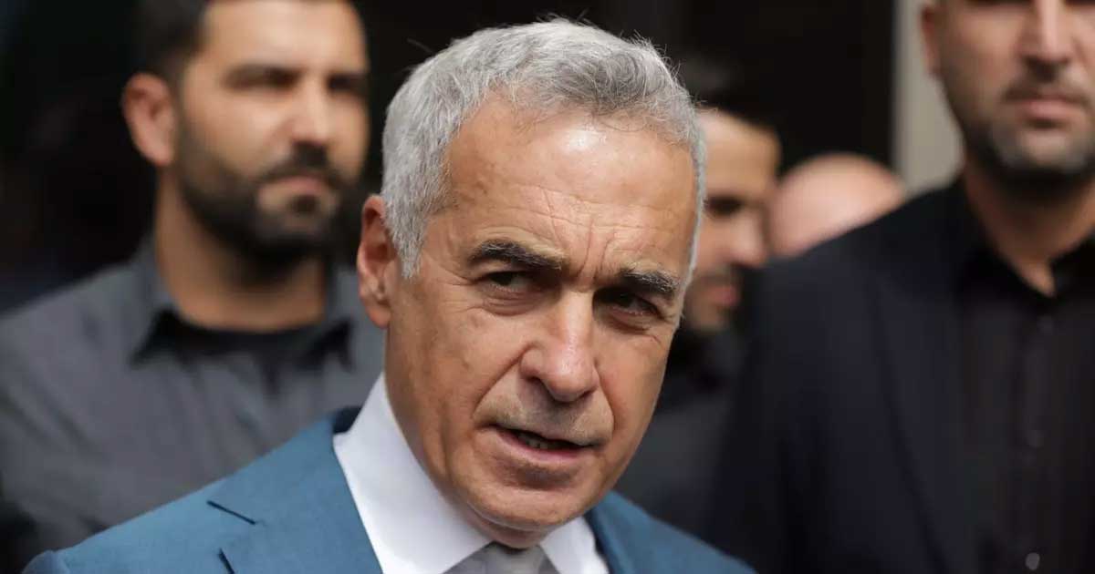 Călin Georgescu, fost candidat la alegerile prezidențiale din România, în timpul campaniei electorale din 2024