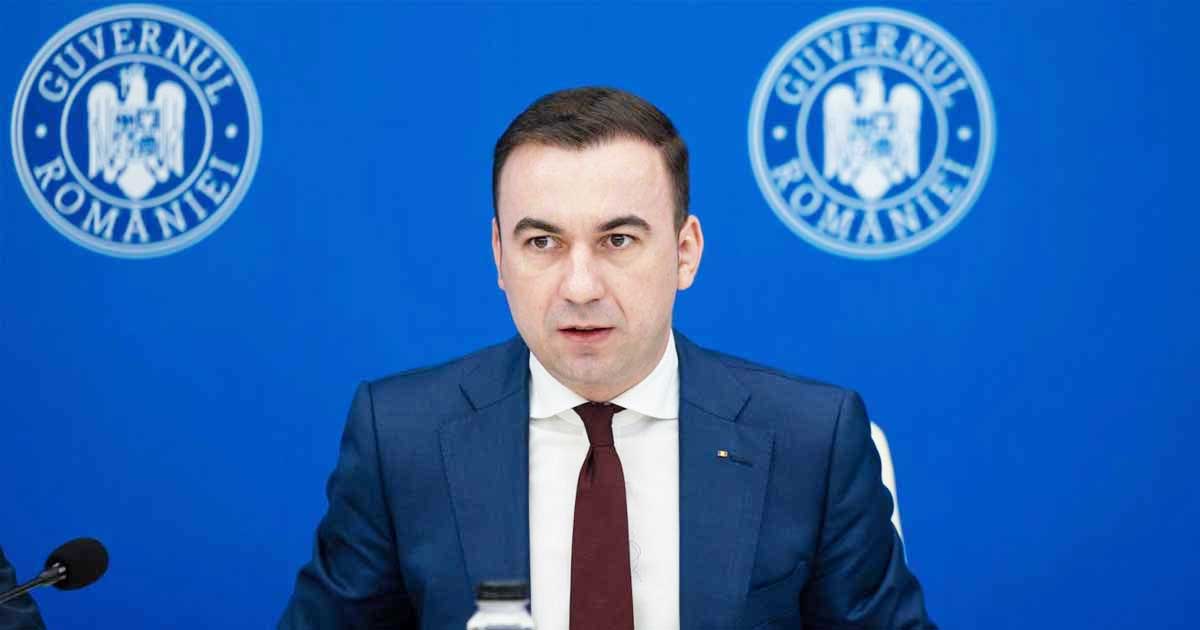 Bogdan Ivan, ministrul Energiei, anunță deblocarea proiectului hidroenergetic Cerna-Motru-Tismana la conferința de presă din ianuarie 2026