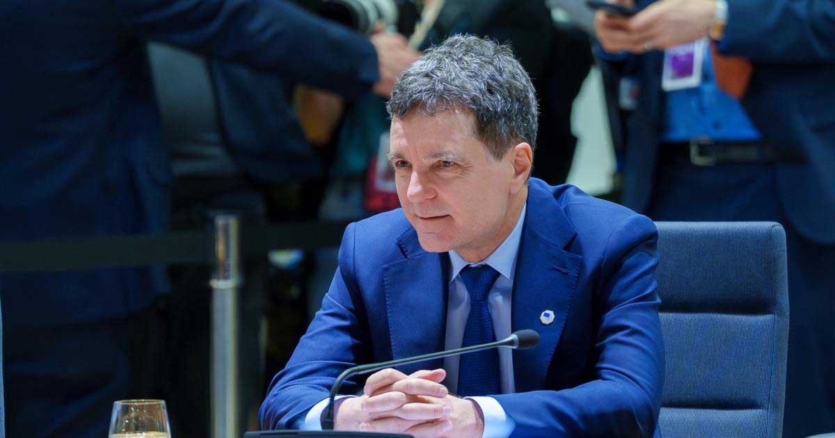 Nicușor Dan la reuniunea extraordinară a Consiliului European de la Bruxelles, ianuarie 2026