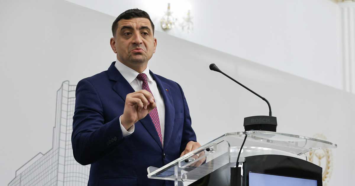 razboi in tabara suveranista george simion i a furat identitatea lui calin georgescu 023609 George Simion și liderii AUR în timpul unei conferințe de presă, context conflict intern tabără suveranistă, ianuarie 2026