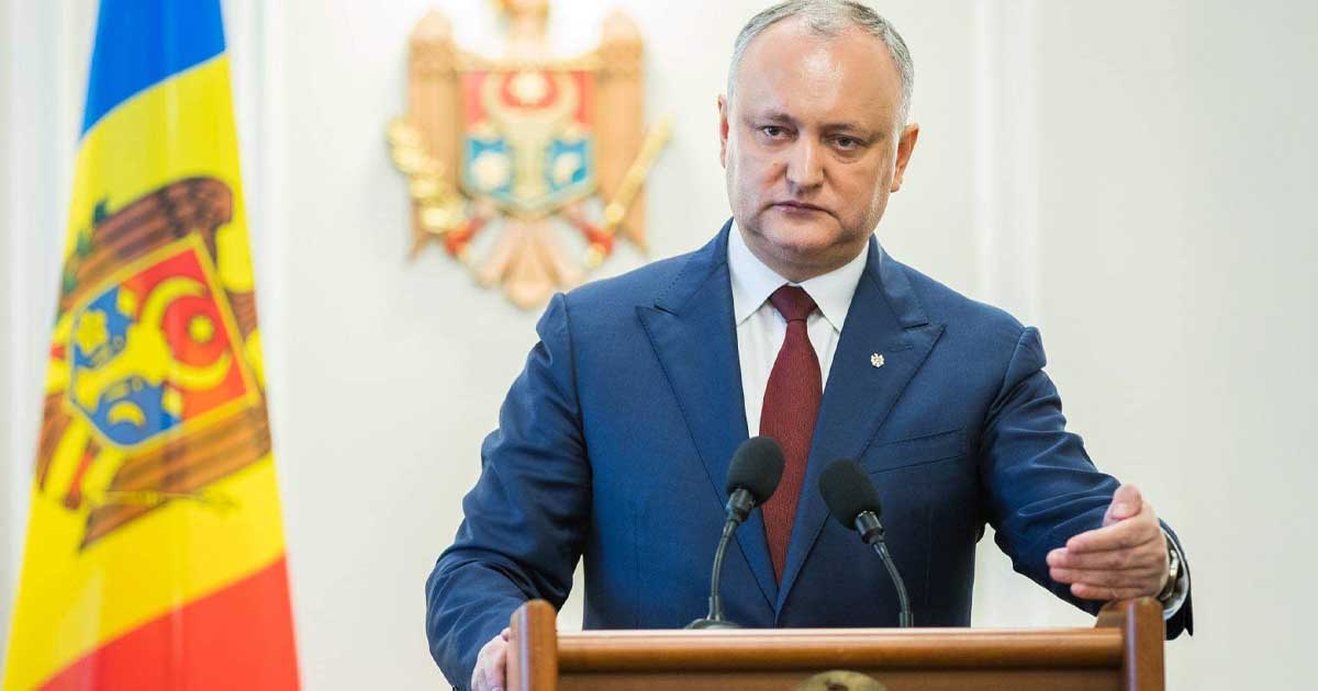 Igor Dodon și Maia Sandu în timpul campaniei prezidențiale din Republica Moldova, decembrie 2020