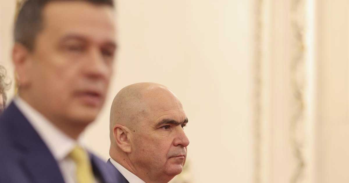 Nicușor Dan oferă declarații de presă despre stabilitatea coaliției de guvernare la Bruxelles, ianuarie 2026