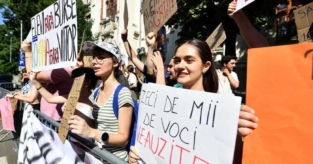 Protest studenți pentru educație București, revendicări față de Guvernul Bolojan, ianuarie 2026