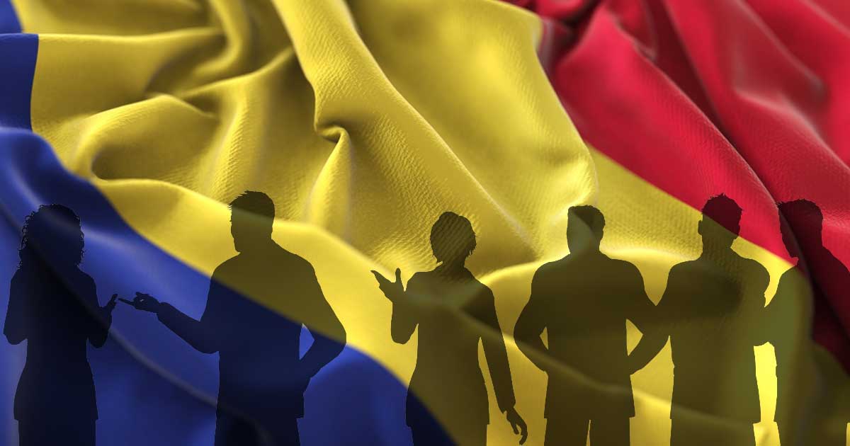 avertismentul unui politolog exista riscul ca romania sa dispara 909181 Drapelul României în prim-plan, sugerând tema politicii externe și a reprezentării diplomatice internaționale, 2026