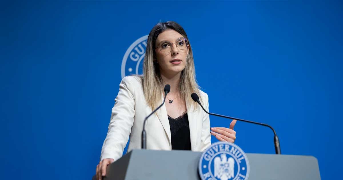 Ministrul Mediului Diana Buzoianu la conferința de presă despre iazuri piscicole și exploatarea ilegală de agregate, februarie 2026