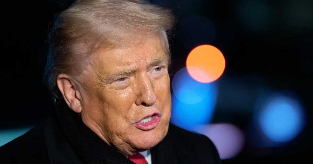 Donald Trump la Casa Albă anunță trimiterea unei nave-spital americane USNS Mercy în Groenlanda, Washington DC, februarie 2026