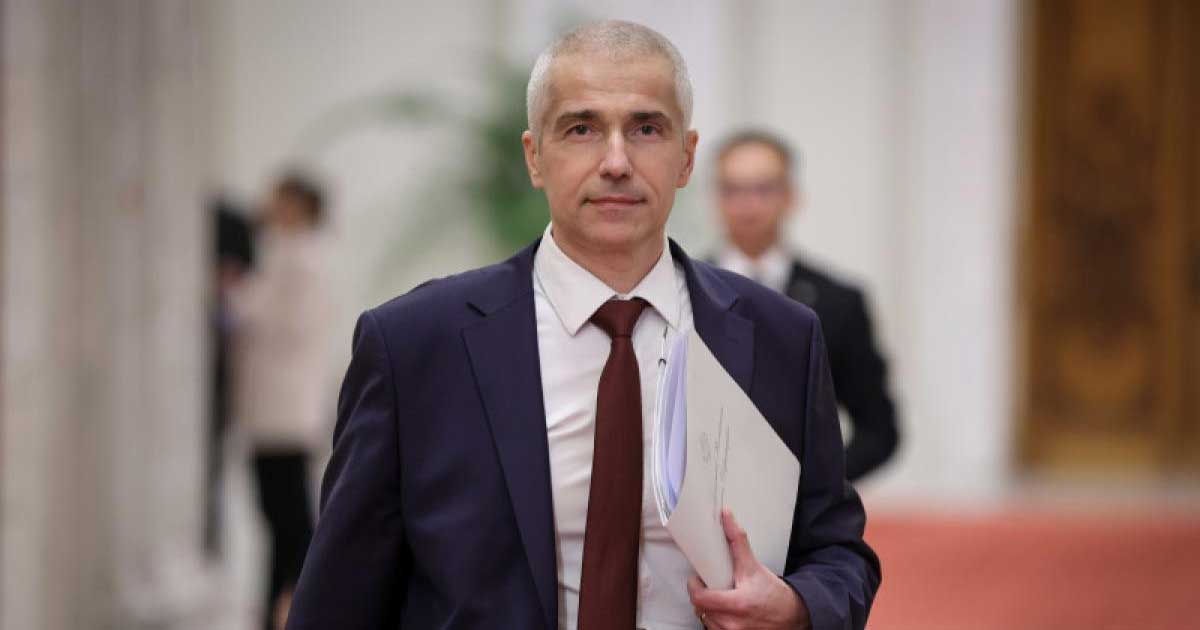 Ministrul Justiției Radu Marinescu la prezentarea bilanțului DNA, conferință de presă București, februarie 2026