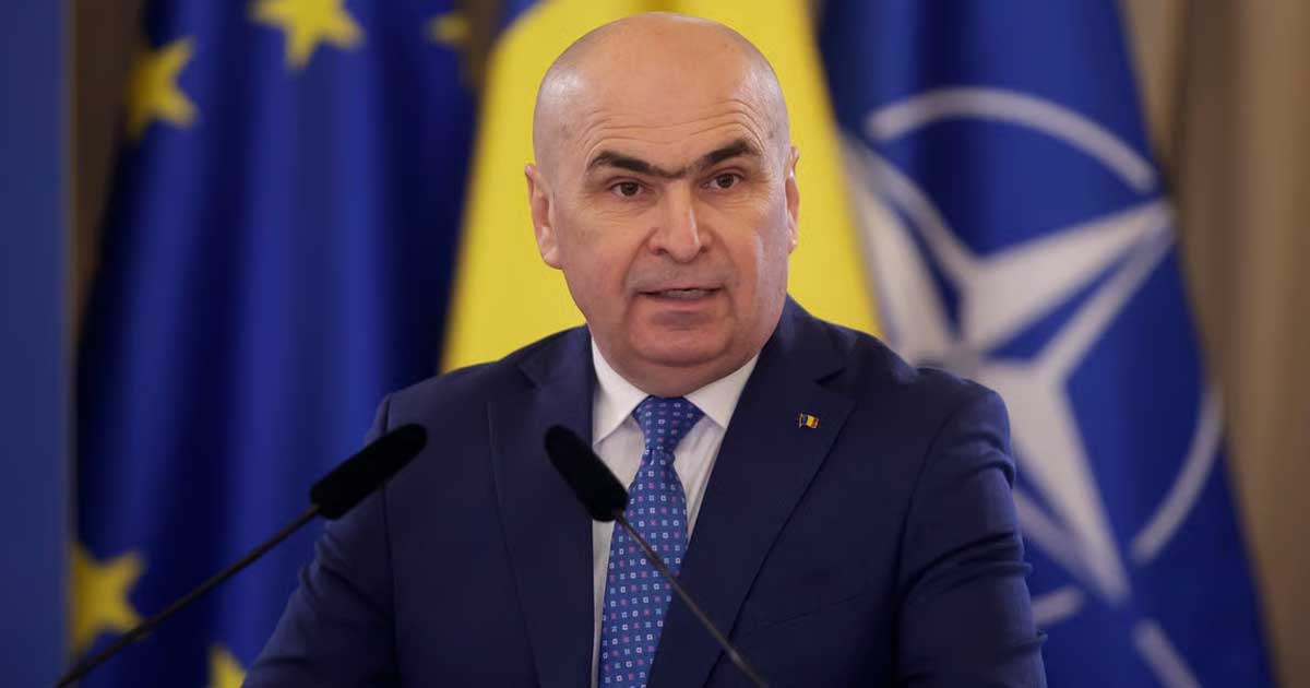 Primul ministru Ilie Bolojan la Palatul Victoria, după adoptarea Ordonanței 7/2026 privind certificatul fiscal obligatoriu pentru tranzacții imobiliare, februarie 2026