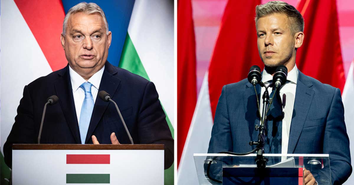 liderul opozitiei de la budapesta promite o schimbare de directie care il vizeaza pe viktor orban 476173 Peter Magyar liderul opozitiei ungare vorbeste sustinatorilor Tisza la Budapesta in perspectiva alegerilor din aprilie 2026