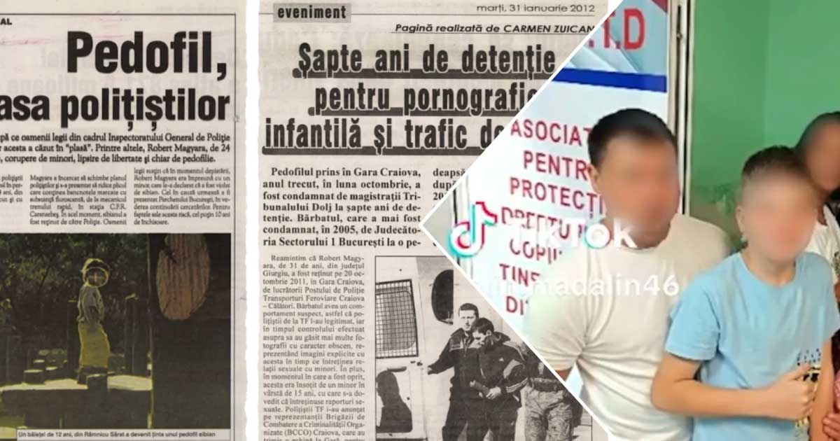pedofil condamnat spalat de instante si lasat sa conduca un ong pentru copii 021645 Robert Magyara, pedofil condamnat reabilitat de instanțe române, fondator ONG copii dizabilități Mediaș, DIICOT Sibiu februarie 2026