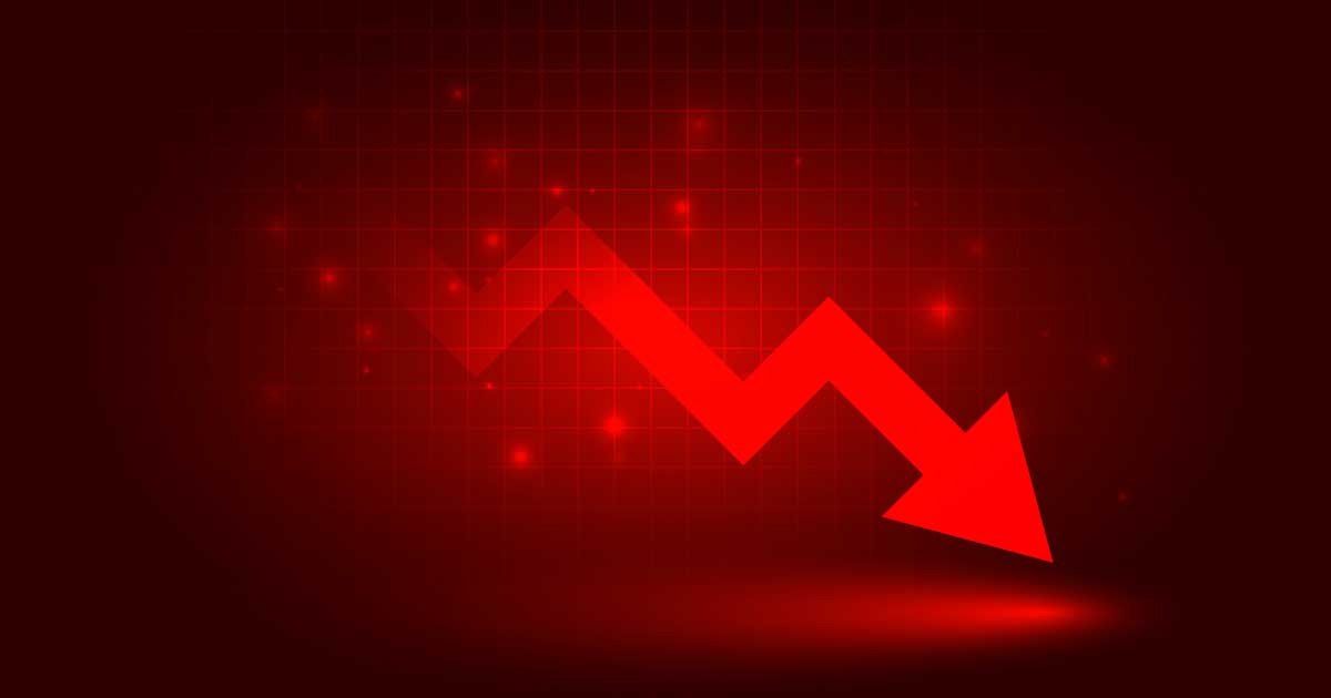 Grafic PIB România cu contracție în trimestrul IV 2025, ilustrând intrarea în recesiune tehnică, publicat de INS în februarie 2026