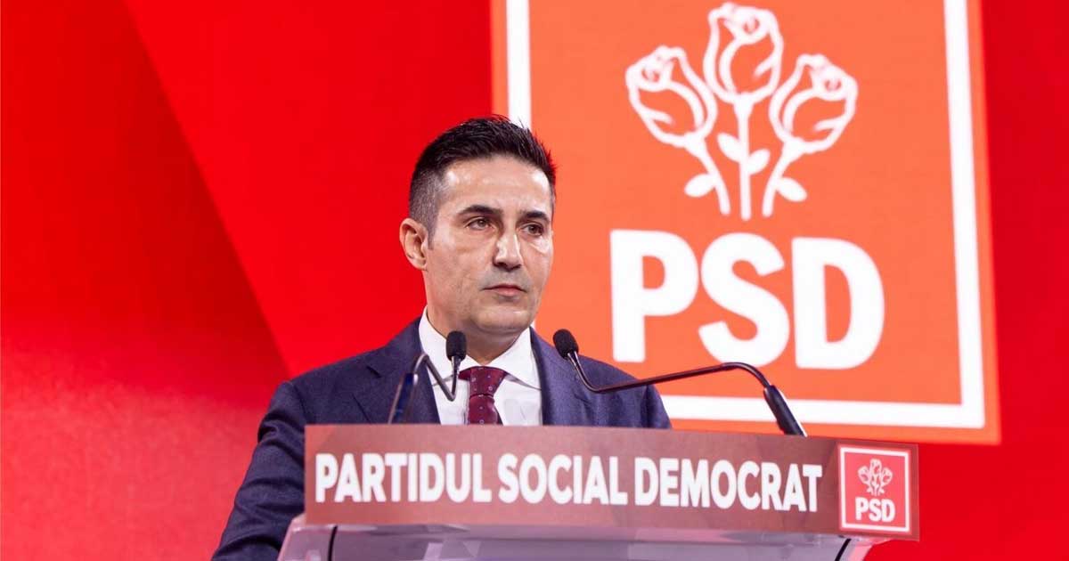 secretarul general al psd denunta tendintele autocratice ale lui bolojan 100599 Claudiu Manda, secretar general PSD, declarații despre coaliție la conferința de presă, București, februarie 2026