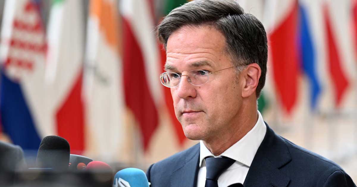 Mark Rutte, secretarul general NATO, vorbește în Parlamentul ucrainean de la Kiev despre sprijinul aliaților, februarie 2026
