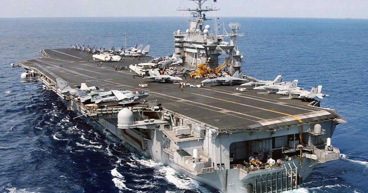 sua se pregatesc de marele razboi impotriva iranului isi retrag personalul de la ambasada din israel 151057 Portavion american USS Gerald R. Ford în Marea Mediterană aproape de Israel, pregătiri militare SUA pentru posibil conflict cu Iranul, februarie 2026