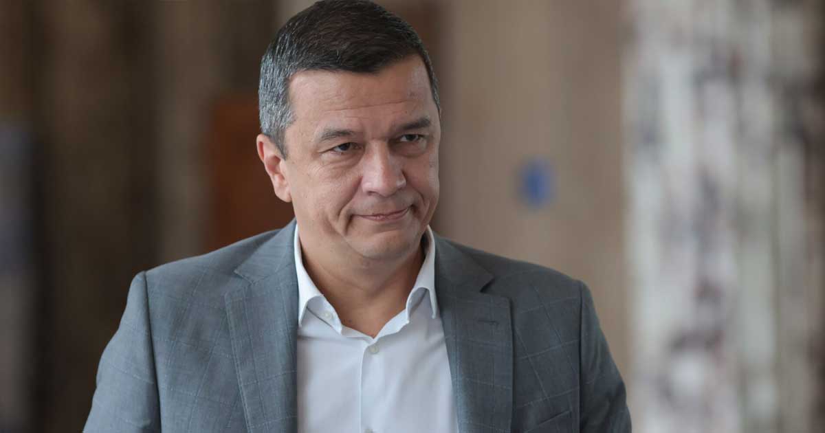 Sorin Grindeanu la sediul PSD după ședința Biroului Permanent Național care a stabilit data consultării interne, București, martie 2026