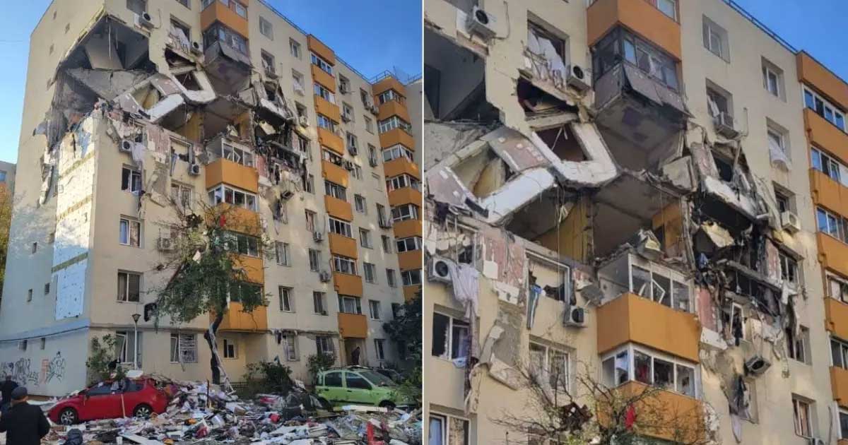 Primarul Ciprian Ciucu și primarul Sectorului 5 Vlad Popescu Piedone, vizită bloc distrus explozie Rahova București, 2026