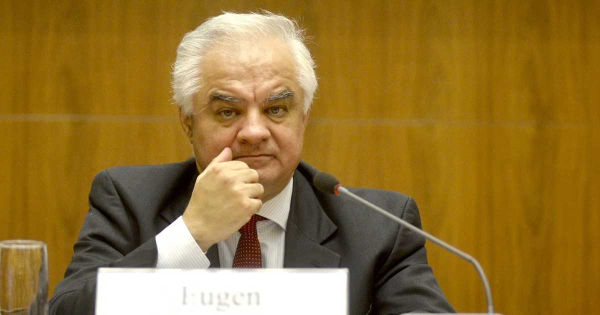 Eugen Rădulescu, consilier al guvernatorului Băncii Naționale a României, în timpul declarațiilor despre deficitul de colectare a TVA, martie 2026