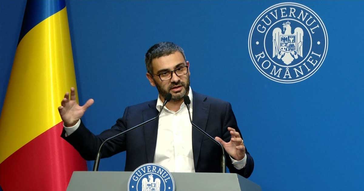 Ministrul Muncii Florin Manole anunță ajutoarele sociale pentru pensionari și familii vulnerabile după adoptarea bugetului de stat 2026, București, martie 2026