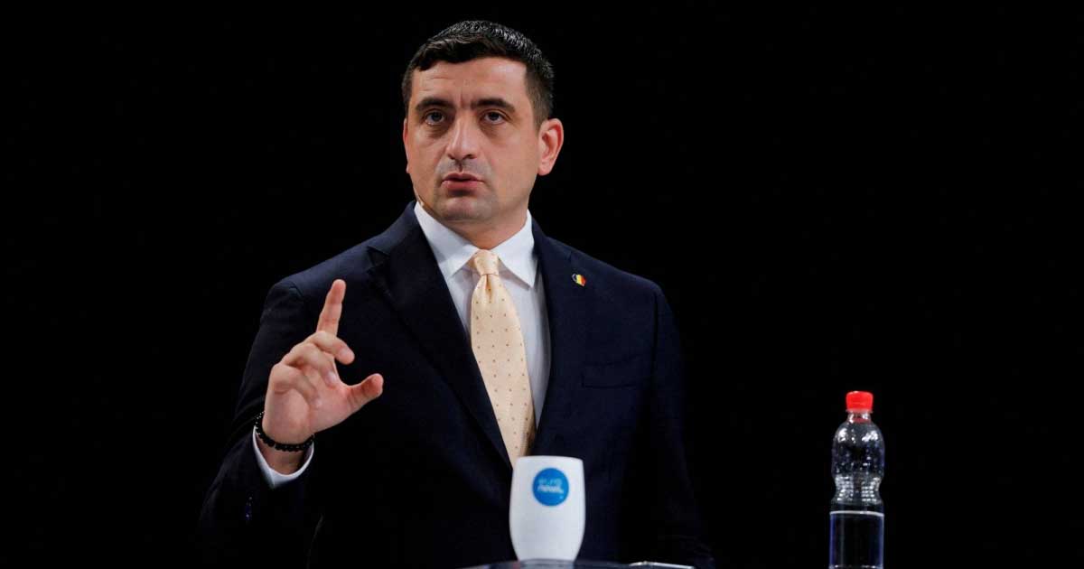 George Simion, liderul AUR, în Parlamentul României, martie 2026, dezbateri despre dislocarea trupelor americane la baza Kogălniceanu