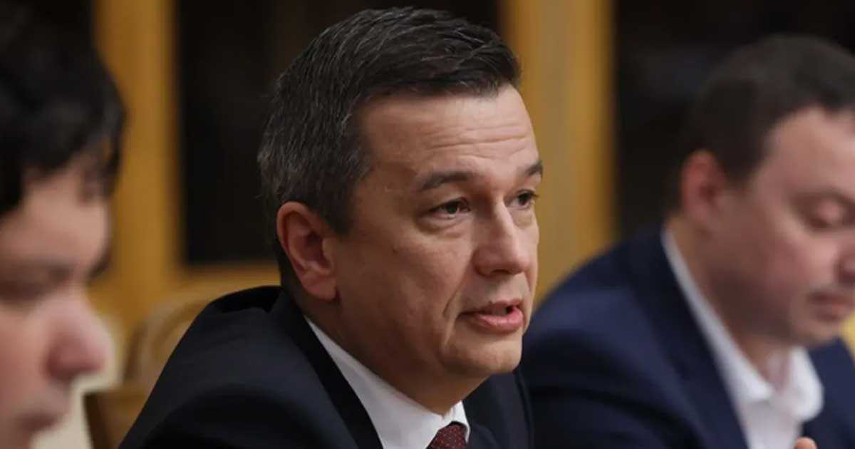Sorin Grindeanu, liderul PSD, la Bruxelles, în fața Parlamentului European, întâlnire cu Roberta Metsola, martie 2026