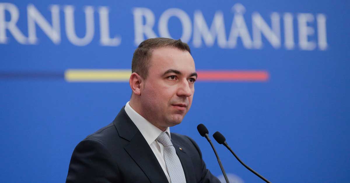 Ministrul Energiei Bogdan Ivan la conferință de presă despre prețurile la carburanți, București, martie 2026