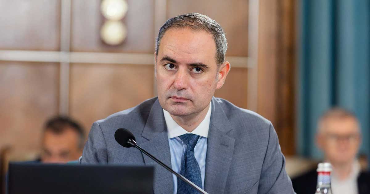Alexandru Nazare, ministrul Finanțelor, declarații după adoptarea bugetului de stat pe 2026, Parlamentul României, martie 2026