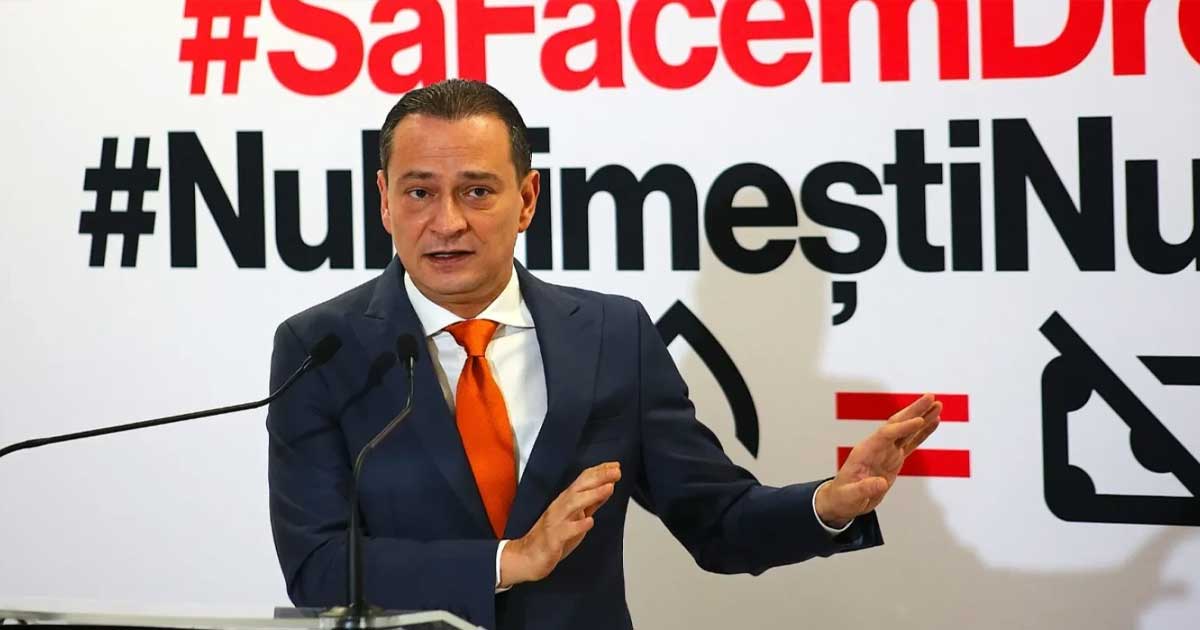 Daniel Băluță, președintele PSD București și primar al Sectorului 4, declarații despre schimbarea premierului Ilie Bolojan, București, martie 2026