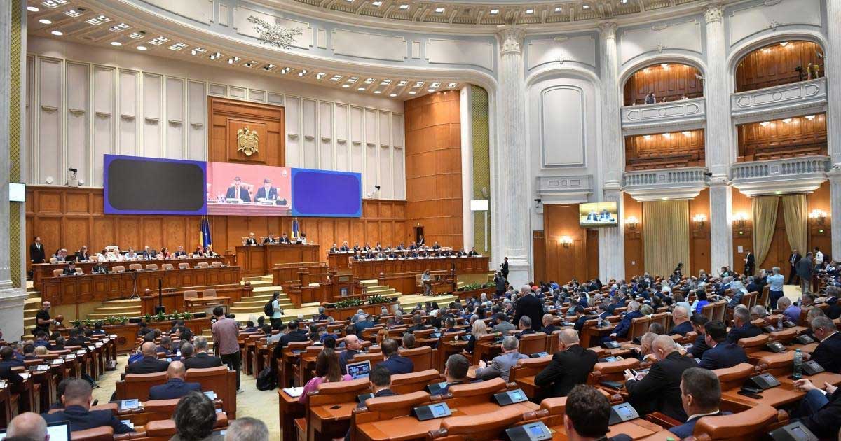 Şedinţă a comisiilor reunite de buget-finanţe în Parlamentul României, negocieri pe bugetul de stat, Bucureşti, martie 2026