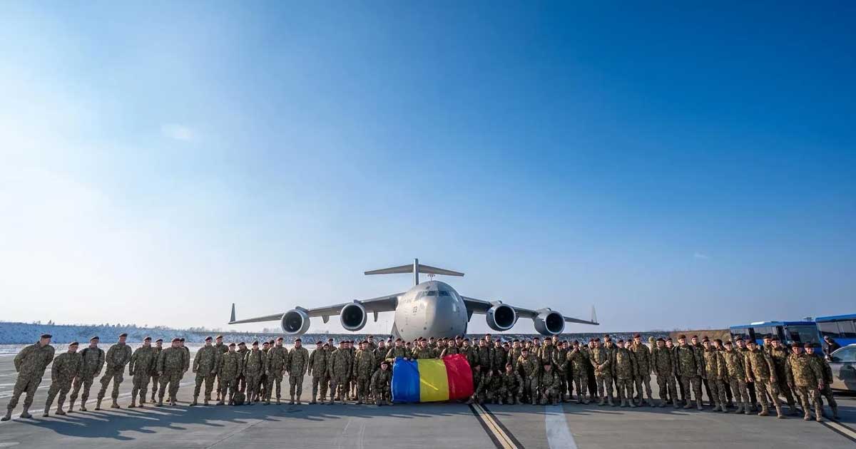 Militari români din Batalionul 2 Infanterie Călugăreni întorși din misiunea NATO din Irak, 21 martie 2026
