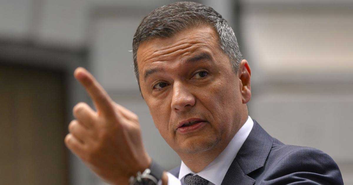 Sorin Grindeanu, liderul PSD, declarații despre vânzarea companiilor strategice de stat, conferință de presă, aprilie 202
