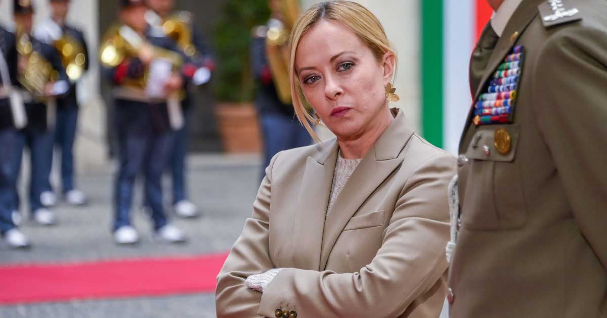 Giorgia Meloni premier Italia reacție declarații Trump despre Papa Leon al XIV-lea, aprilie 2026