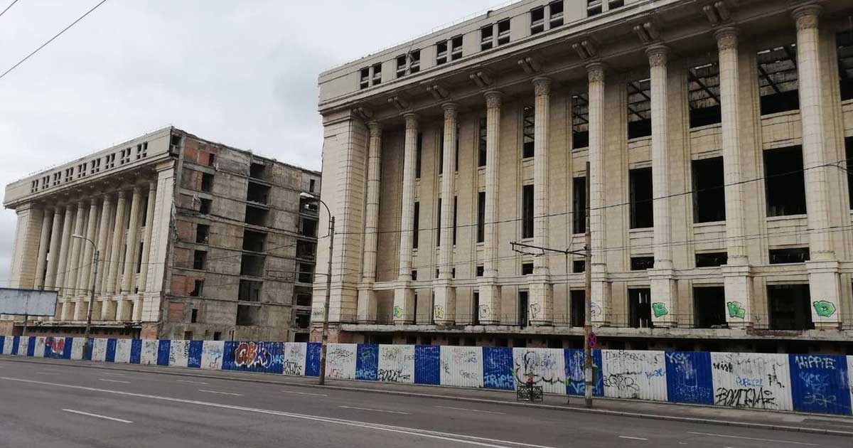 Clădirea abandonată Casa Radio București Splaiul Independenței proiect imobiliar Dâmbovița Center arbitraj ICSID Washington 2026