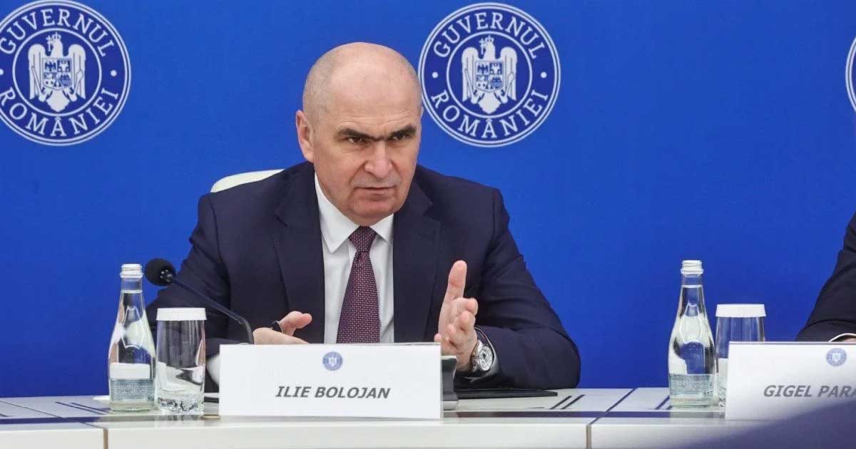 bolojan tot ce ajunge in parlament trebuie negociat 264673 Premierul Ilie Bolojan la declarații de presă la Palatul Victoria privind negocierile pentru guvernul minoritar, București, aprilie 2026