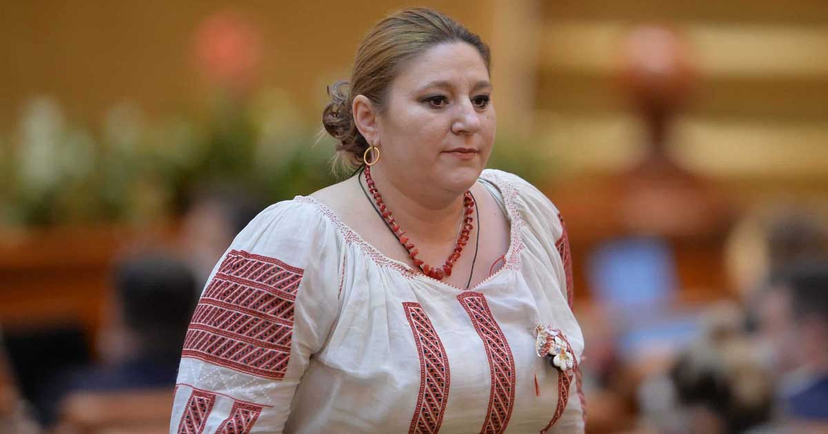 Diana Șoșoacă, europarlamentar S.O.S. România, declarație despre autentificarea pe internet cu buletin, aprilie 2026