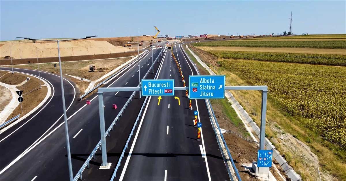 drumul expres craiova pitesti a intrat deja in reparatii 330045 Lucrări de reparații pe drumul expres Craiova–Pitești, județul Olt, tronson Negreni–Valea Mare, aprilie 2026